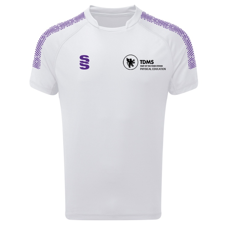 Women's Dual Games Shirt : White