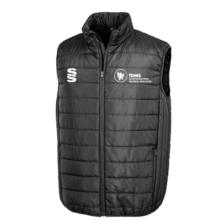 Padded Bodywarmer : Black